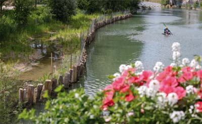 Trame verte et bleue sur le Parc des eaux vives