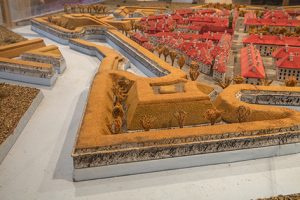 Maquette du bastion et du cavalier