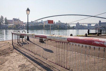 Projet "les berges du Rhin" à Huningue