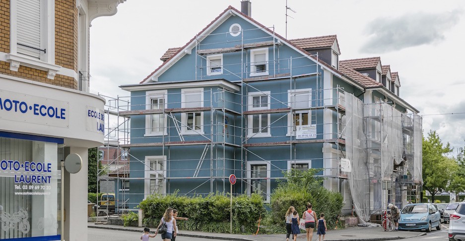 Travaux de façade - le choix coloristique