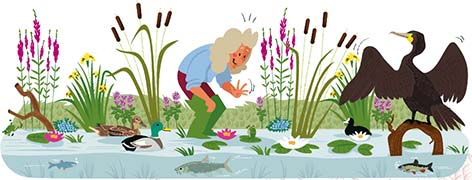 Vauban jardinier : illustration Frayères du Parc des eaux vives