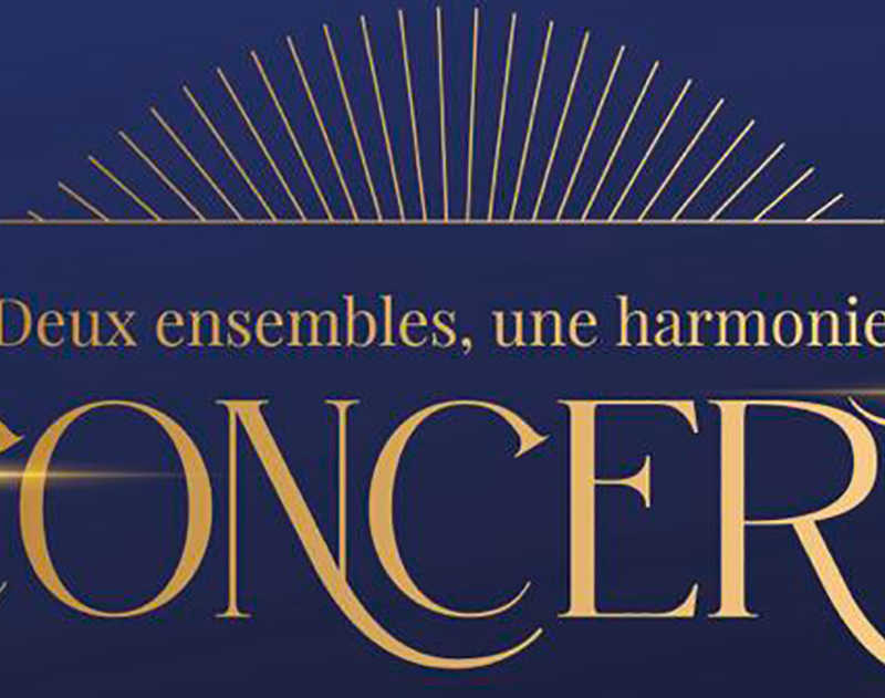 Concert Deux ensembles, une harmonie