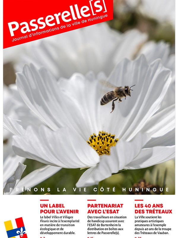 Passerelle[s] n°66, le journal d'informations municipal de la Ville de Huningue