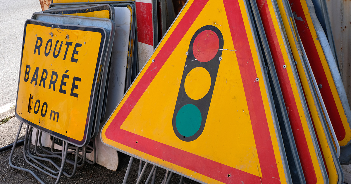 Avis de travaux à Huningue