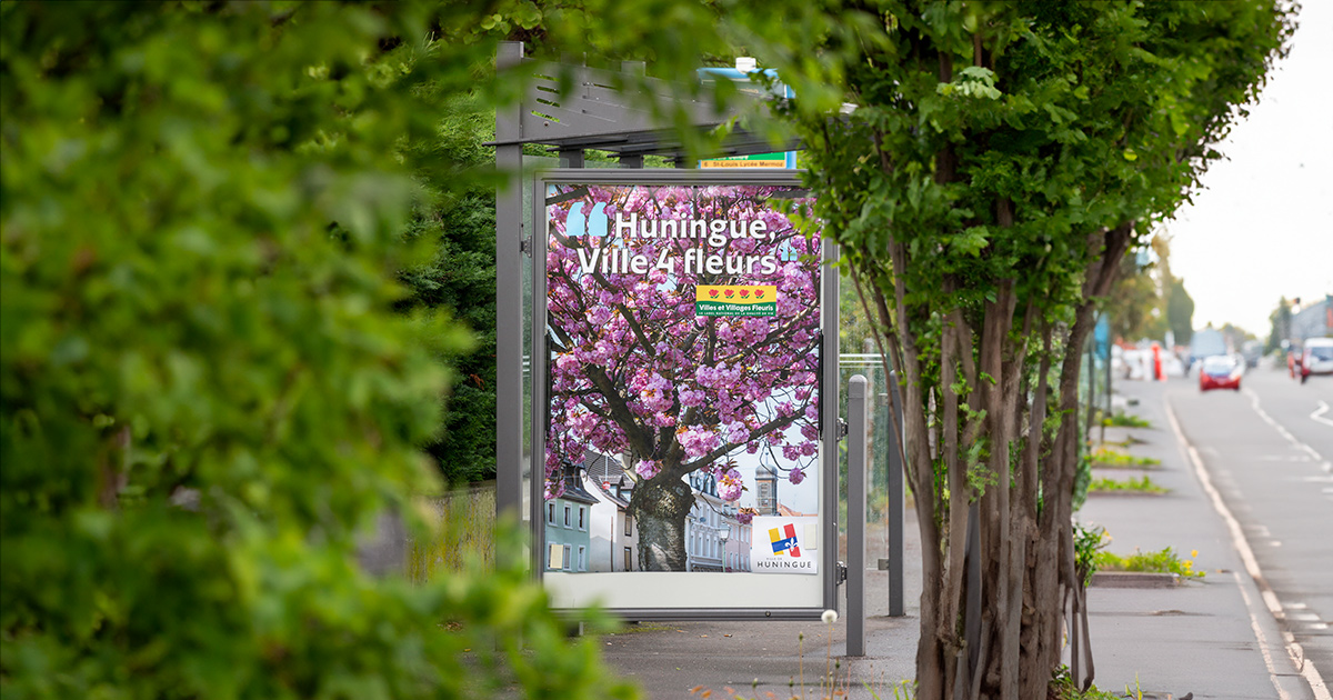 Planimètre d'affichage à Huningue