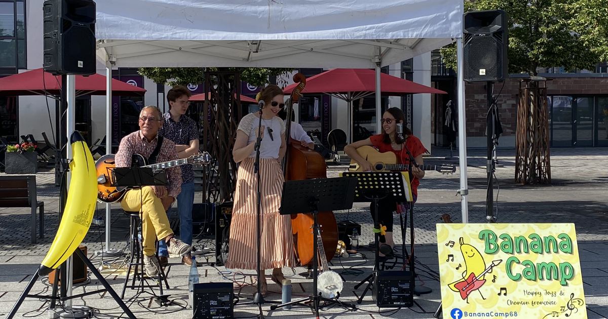 Mon été au marché : Banana Camp, 100% swing !