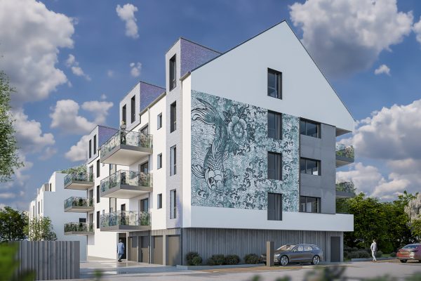 Projet immobilier Le Kin à Huningue / SODICO