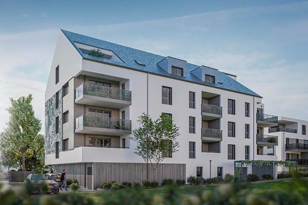 Projet immobilier Le Kin à Huningue / SODICO