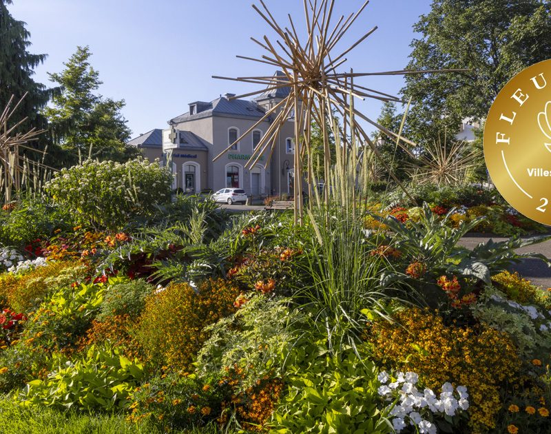 Huningue, Fleur d'Or 2024 / Villes et Villages Fleuris de France