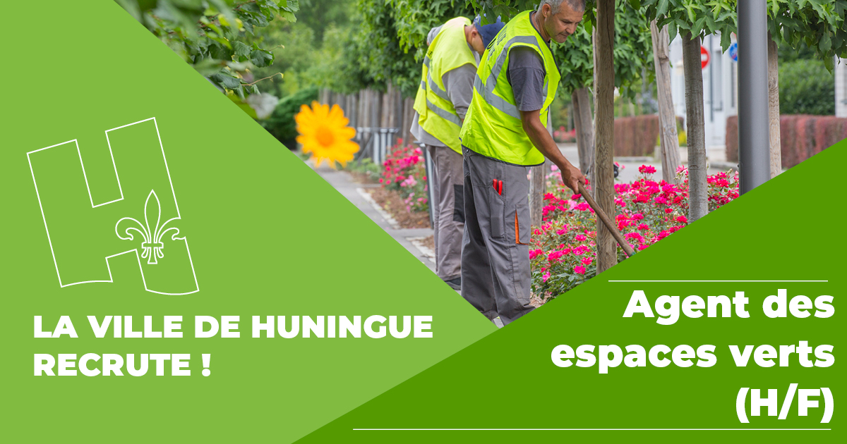 Agent des espaces verts (H/F)