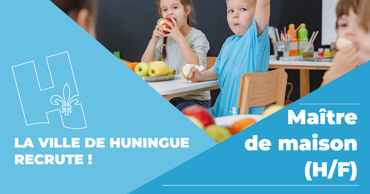 La Ville de Huningue recrute !