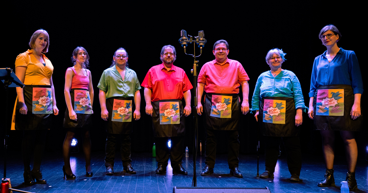A cappella pop show