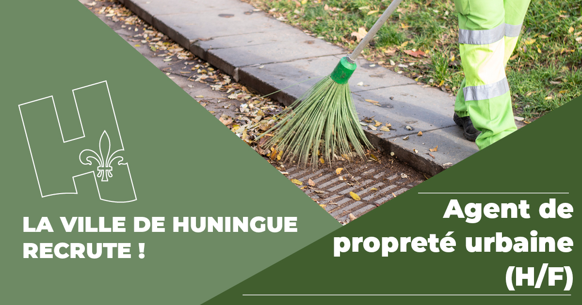 Agent de propreté urbaine (H/F)