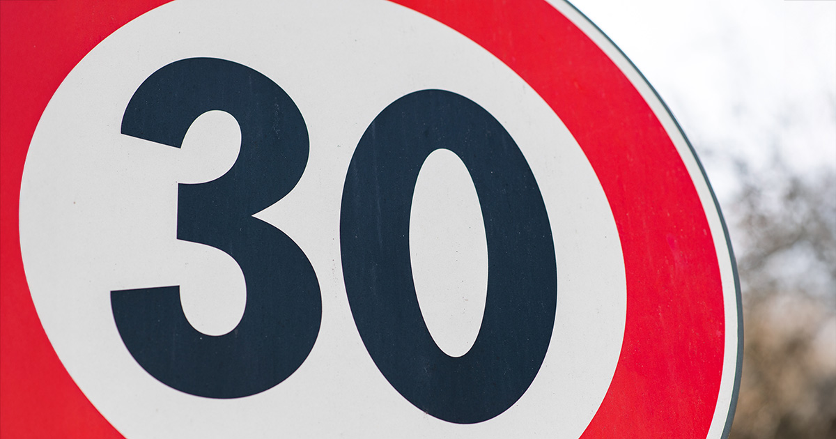 La vitesse est limitée à 30 km/h à Huningue