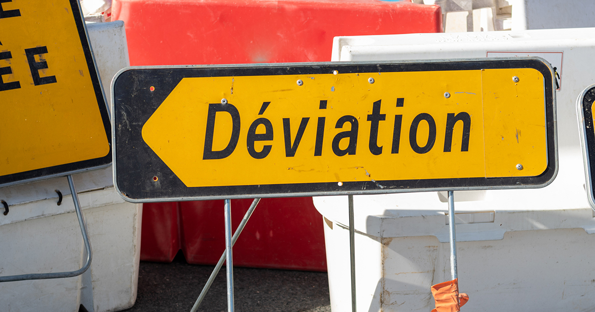 Travaux de raccordement rue de St-Louis