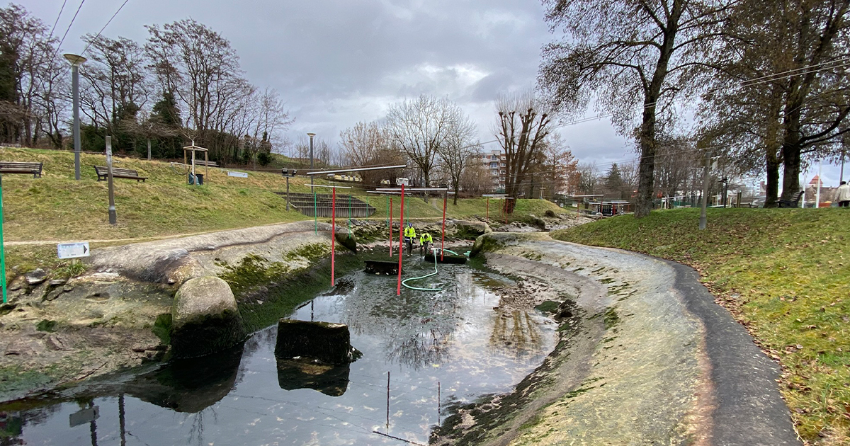 Maintenance de la rivière