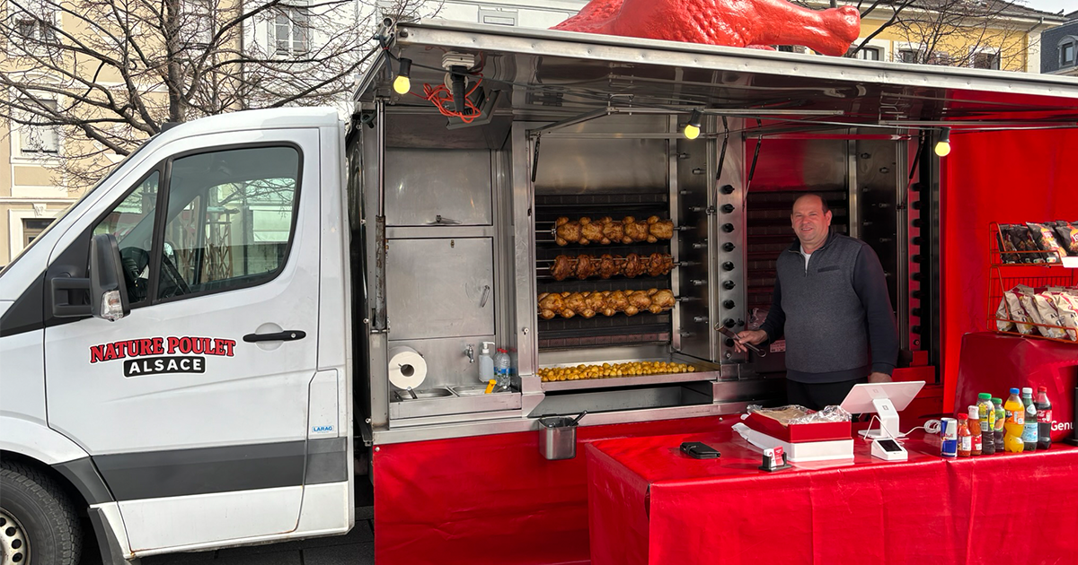 Un nouveau commerçant sur le marché