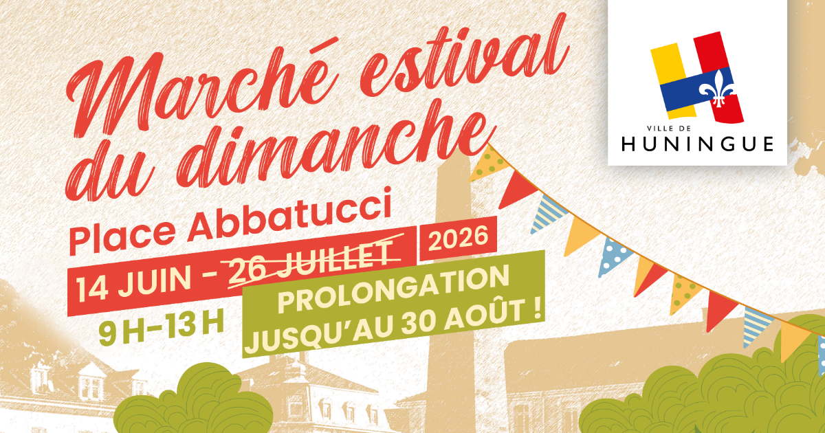 Marché estival du dimanche