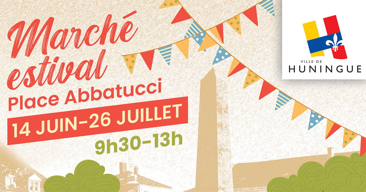 Marché estival