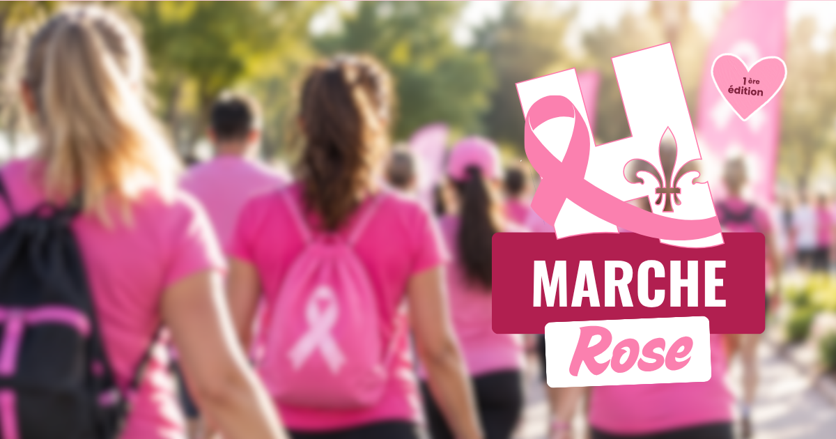 Marchons ensemble le dimanche 11/10 pour Octobre Rose