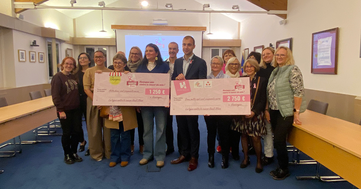 Marche Rose : une belle réussite au profit de la Ligue contre le cancer